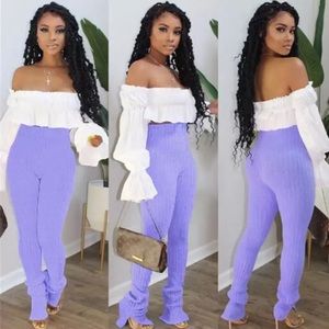Knit pants